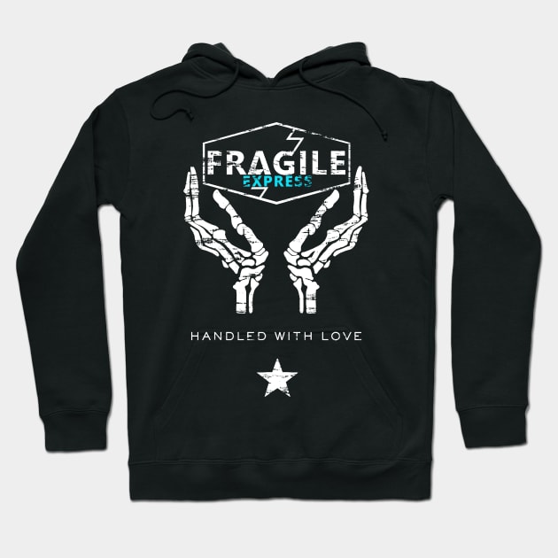 Fragile Express Hoodie by Meca-artwork